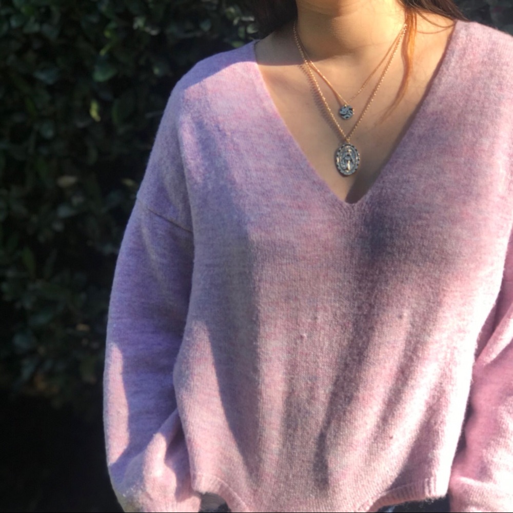 50% CLEARANCE 🎄Layered Pendant Necklace - Picture 4 of 8